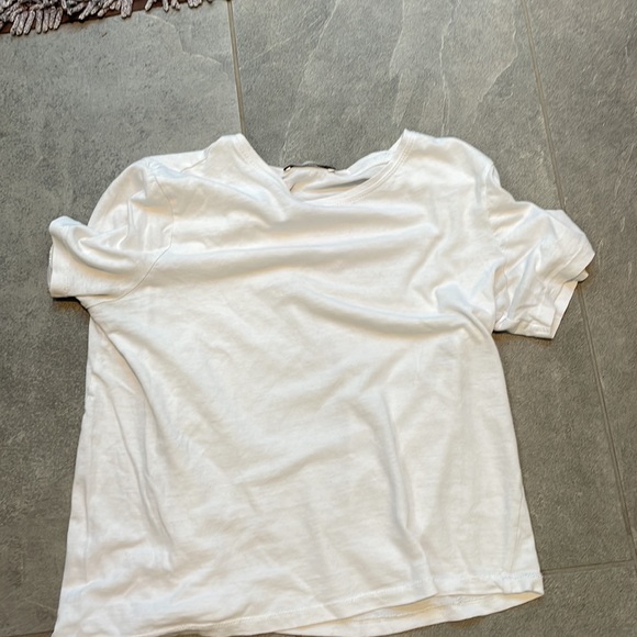Zara white oversized tee - Picture 2 of 3